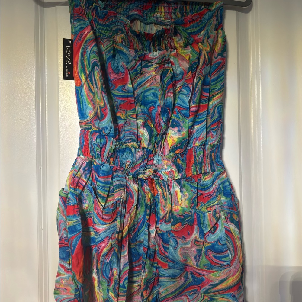 Colorful Patterned Rompers Trio  - Bundle - Picture 4 of 6